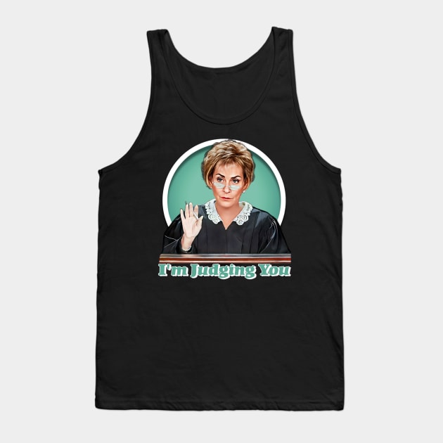 Judge Judy Tank Top by Indecent Designs